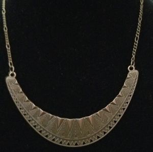 Bronze paparazzi short necklace